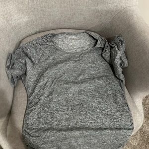 Maternity athletic yoga shirt